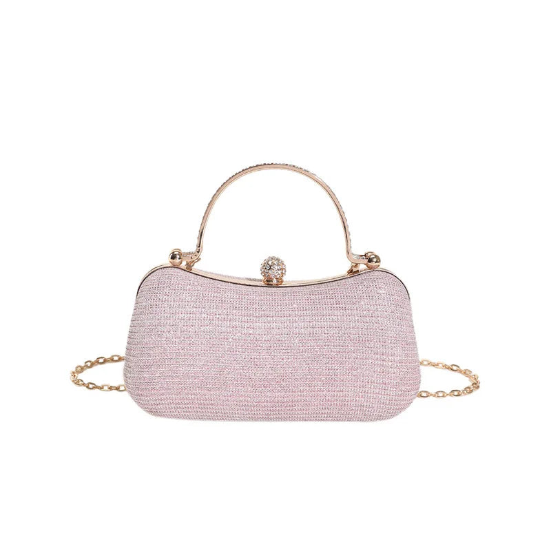 mini bolso de mano para mujeres - bolso de fiesta - bolso de noche con cadena