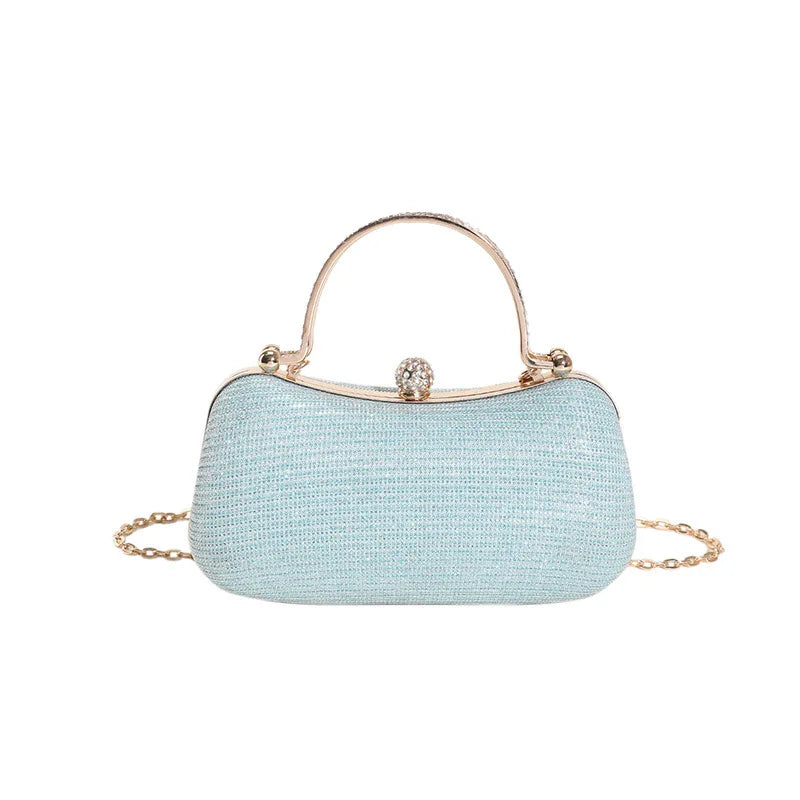 mini bolso de mano para mujeres - bolso de fiesta - bolso de noche con cadena