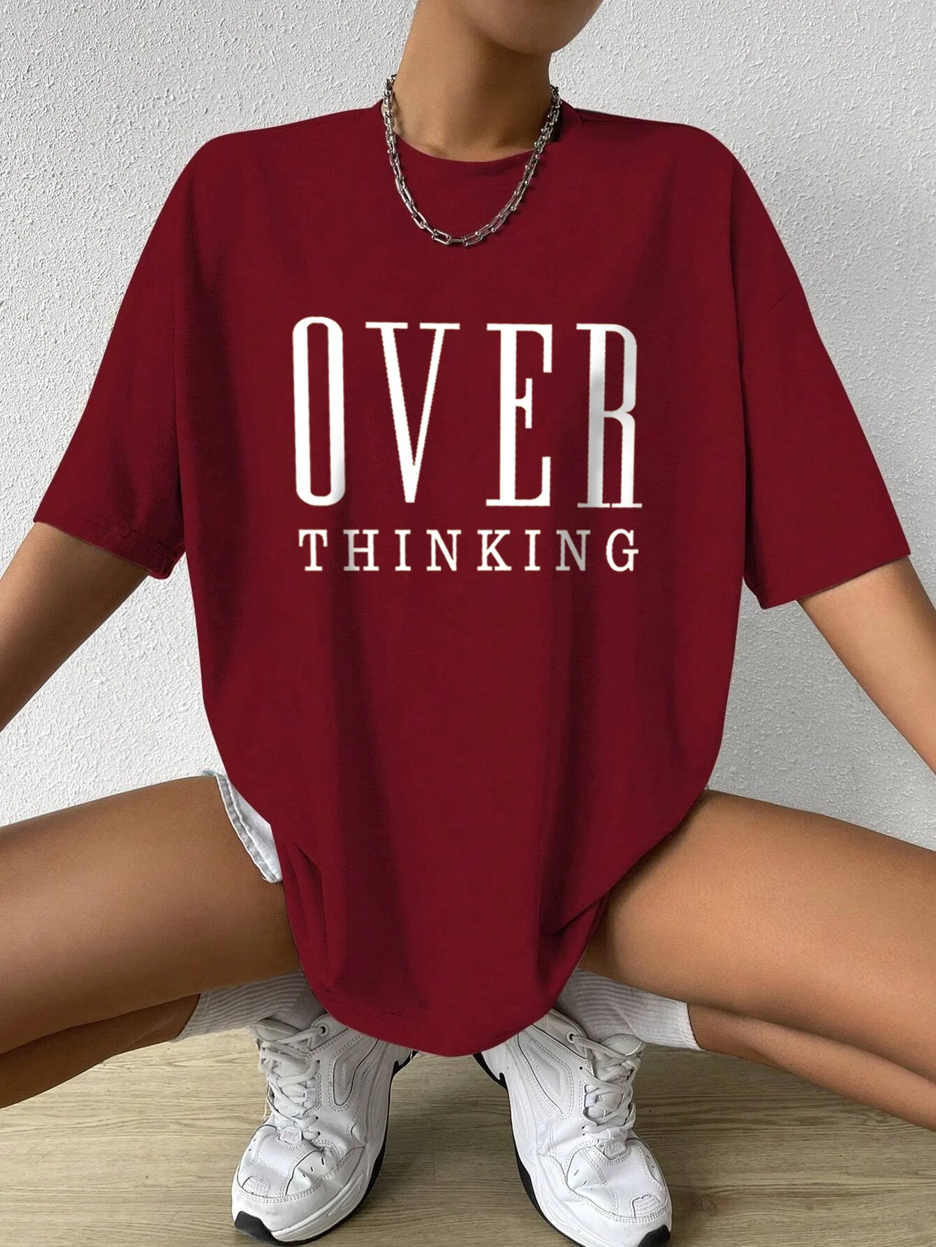 Camiseta oversize - ropa casual - camiseta gráfica 